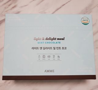 아므_이너뷰티 라이트 앤 딜라이트 밀 민트 초코 — 5점을 준 리뷰어가 2021년 8월 올린 사용 사진