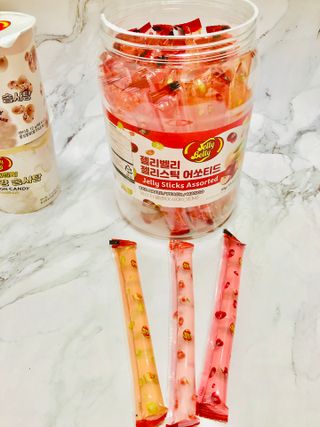 젤리벨리 젤리스틱 어쏘티드 900g — 5점을 준 리뷰어가 2022년 8월 올린 사용 사진