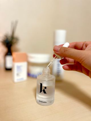 키노닉스 펀더멘탈 앰플 부스터 — 4점을 준 리뷰어가 2021년 9월 올린 사용 사진