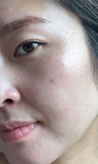 광동생활건강 MF[광동] 비타500✨주름개선·미백·SPF50+🌞퍼펙트쉴드 빅 선쿠션 본품 — 5점을 준 리뷰어가 2024년 5월 올린 사용 사진