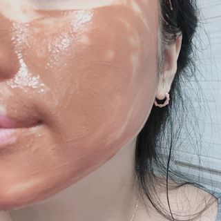 약손명가코스메틱 심결 깨어나는 맑음 팩 — 4점을 준 리뷰어가 2021년 5월 올린 사용 사진