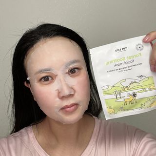 세뚜아(Cettua) [세뚜아] 포레스트 수딩 마스크 Cettual Forest  Soothing Mask 5매 — 5점을 준 리뷰어가 2024년 1월 올린 사용 사진