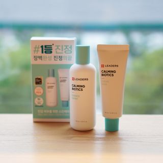 리더스코스메틱 리더스 카밍 바이오틱스 #1등 진정 기획세트 [에센스 워터150ml + 크림 마스크80ml] — 5점을 준 리뷰어가 2022년 8월 올린 사용 사진