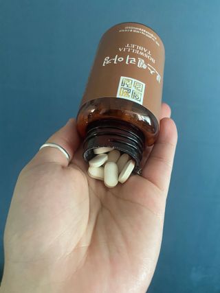 일편강심 여주정,마카정,새싹보리정,보스웰리아정,저분자콜라겐 — 5점을 준 리뷰어가 2021년 7월 올린 사용 사진