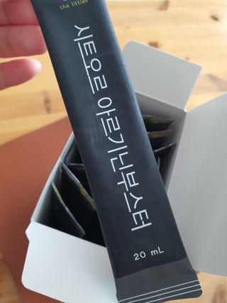 더리틀스 시트오르 아르기닌부스터 — 5점을 준 리뷰어가 2022년 11월 올린 사용 사진