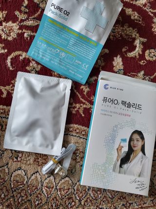 퓨어오투 블루콩 퓨어오투 팩솔리드 — 4점을 준 리뷰어가 2022년 5월 올린 사용 사진