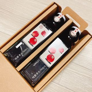[바이윙클] 페르시아 유기농 석류 착즙주스 750ml 2병 + 선물박스 세트 — 4.5점을 준 리뷰어가 2022년 2월 올린 사용 사진