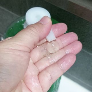닥터시드 티트리 앤 라임 비건 지성케어 쿨 탈모 샴푸 (1000ml) — 5점을 준 리뷰어가 2024년 4월 올린 사용 사진