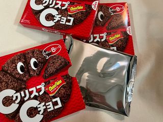 NISSIN 닛신 크리스피 초코 — 5점을 준 리뷰어가 2022년 12월 올린 사용 사진