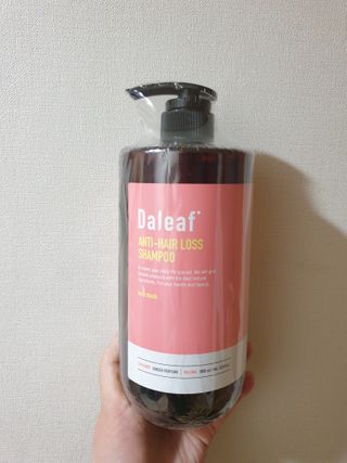 달리프 진저 베러 퍼퓸 탈모 완화 샴푸 1000ml 향 3종 — 4.5점을 준 리뷰어가 2021년 1월 올린 사용 사진