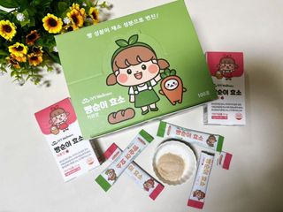 아이비웰니스 빵순이 식탁 위의 필수템! 빵순이 효소 키위맛 100포 + 석류맛 14포 (총 114포) — 5점을 준 리뷰어가 2022년 12월 올린 사용 사진