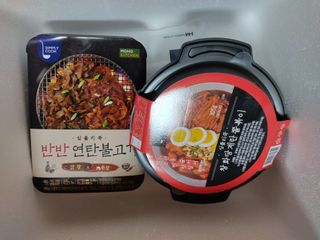 [심플리쿡] 반반연탄불고기, 창화당쫄볶이 SET — 3.5점을 준 리뷰어가 2021년 2월 올린 사용 사진