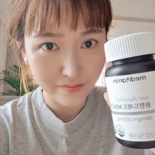 메디타민 원헌드레드 MSM 2000 — 5점을 준 리뷰어가 2021년 8월 올린 사용 사진