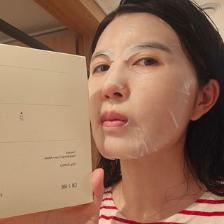 나우_스마트스토어 구매평  [디르] 카사바 하이드레이팅 크림 마스크 3 SET — 5점을 준 리뷰어가 2025년 4월 올린 사용 사진