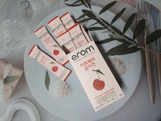 이롬 erom 타트체리 콜라겐 — 5점을 준 리뷰어가 2021년 3월 올린 사용 사진