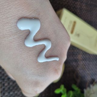 스킨큐어 산다화 유기농 레몬썬크림 — 4.5점을 준 리뷰어가 2022년 4월 올린 사용 사진