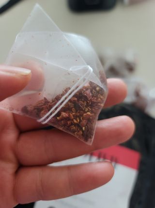 산그리메 국내산 구기자차 100티백 대용량 삼각티백차 — 5점을 준 리뷰어가 2021년 7월 올린 사용 사진