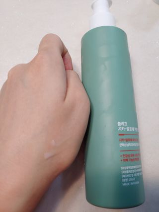 플리프 시카-알로에 카밍 올인원 200ml — 3점을 준 리뷰어가 2021년 1월 올린 사용 사진