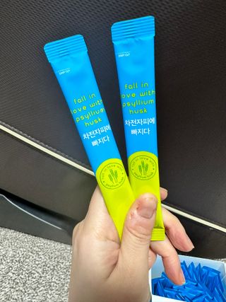 메디포스트 모비타 바디코드 식이섬유 차전자피에 빠지다 30포 — 4.5점을 준 리뷰어가 2022년 12월 올린 사용 사진
