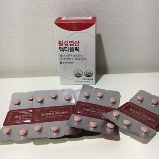 [리노브] 4세대 활성엽산 액티폴릭 270mg x 30정 — 5점을 준 리뷰어가 2022년 10월 올린 사용 사진