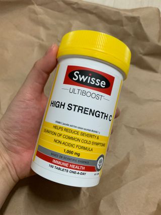 Swisse 스위스 고함량 비타민 C 1000mg — 5점을 준 리뷰어가 2021년 2월 올린 사용 사진