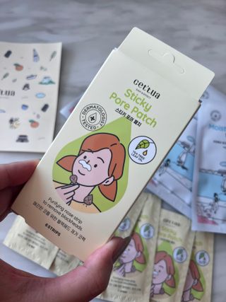 세뚜아(Cettua) 세뚜아 스티키 포어 패치 Cettua Sticky Pore Patch — 5점을 준 리뷰어가 2023년 8월 올린 사용 사진