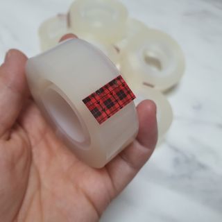 3M 스카치 원터치 테이프 디스펜서 커터기 오렌지/블랙 + 초강력 다용도 테이프 8매 — 5점을 준 리뷰어가 2024년 4월 올린 사용 사진