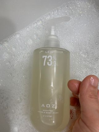에일리언오더즈 센티드 핸드 앤 바디 워시 290ml (3종 택1) — 5점을 준 리뷰어가 2023년 8월 올린 사용 사진