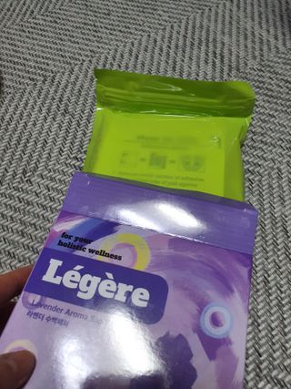 [레제르] 아로마 수액패치 발패치 10매입 - 라벤더향/유칼립투스향/대나무향 — 5점을 준 리뷰어가 2022년 2월 올린 사용 사진