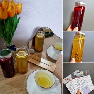 공간알파 시그니처 계화코디얼 + 히비스커스레몬코디얼 2종 세트 — 5점을 준 리뷰어가 2021년 12월 올린 사용 사진