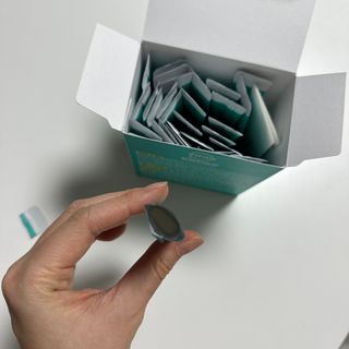 [유산균] 오마이락 장편한습관 프로바이오틱스 30P — 5점을 준 리뷰어가 2022년 12월 올린 사용 사진