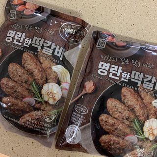 한성기업 명란한 떡갈비 — 3점을 준 리뷰어가 2021년 9월 올린 사용 사진