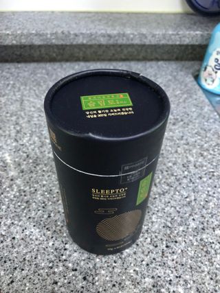 프리마인 자체 기업부설 연구소에서 찾아낸 건강한 수면의 비밀.  슬립토 플러스 30포 — 5점을 준 리뷰어가 2022년 5월 올린 사용 사진