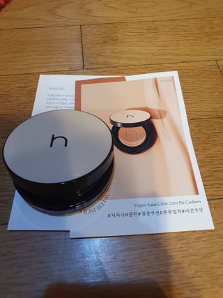 하멜 비건 아쿠아 글로우 제로핏 쿠션 — 5점을 준 리뷰어가 2022년 8월 올린 사용 사진