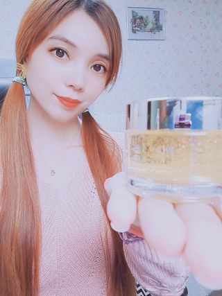 아이앤립 / EYENLIP 아이앤립 24K 골드 N 펩타이드 앰플 크림 — 5점을 준 리뷰어가 2021년 3월 올린 사용 사진