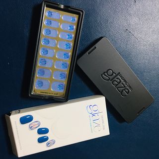 데싱디바 글레이즈 젤네일 별빛유리네일 6종_랜덤발송 — 5점을 준 리뷰어가 2021년 8월 올린 사용 사진