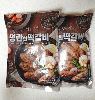 한성기업 명란한 떡갈비 — 5점을 준 리뷰어가 2021년 9월 올린 사용 사진
