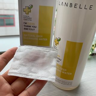 랑벨 내츄럴 딥 클렌징 워터 500ml — 5점을 준 리뷰어가 2022년 6월 올린 사용 사진