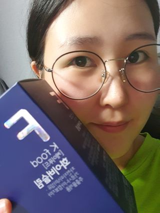 똥기사의 케이푸드 화이버슬림 — 4점을 준 리뷰어가 2021년 1월 올린 사용 사진