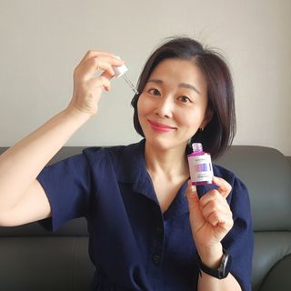 바노바기 코스메틱 바노바기 밀크 씨슬 리페어 세럼 30ml & 크림 50ml — 5점을 준 리뷰어가 2024년 5월 올린 사용 사진