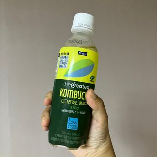 더그레잇티 콤부차 [매일유업] 더그레잇티 44kcal 콤부차 300ml *12개입 (오리지널 6개+베리리치 6개) — 5점을 준 리뷰어가 2023년 7월 올린 사용 사진
