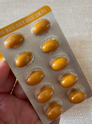 아이비웰니스 롱비다 커큐민 강황 400mg 함유 아이비 옐로우 초임계 알티지 오메가3 KD 파마 (30캡슐) — 5점을 준 리뷰어가 2024년 11월 올린 사용 사진