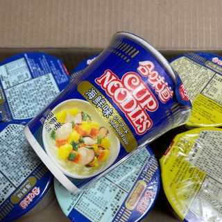 NISSIN 닛신 컵누들  4종 - 씨푸드오리지날, 씨푸드 스파이시, 씨푸드 커리, 씨푸드 XO소스 — 4점을 준 리뷰어가 2021년 12월 올린 사용 사진