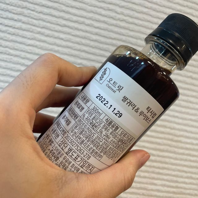 오트릿 티시럽 쌀귀리 & 루이보스 (300ml) 리뷰 사진