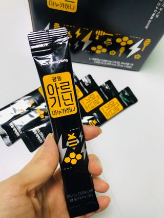 광동생활건강 [광동] 아르기닌 마누카 허니 20mlx50포 — 5점을 준 리뷰어가 2024년 1월 올린 사용 사진