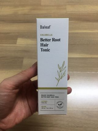 달리프 클로렐라 베러 루트 헤어토닉 100ml — 5점을 준 리뷰어가 2021년 4월 올린 사용 사진