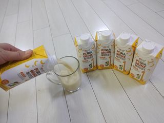 메디웰 페디아드링크 미니 바나나맛 — 5점을 준 리뷰어가 2021년 7월 올린 사용 사진