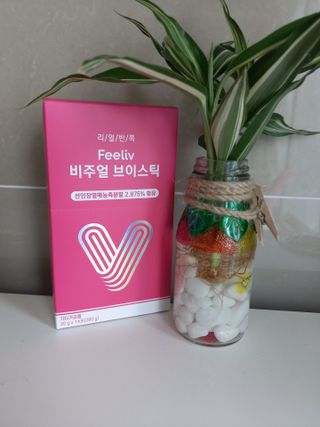필리브 비주얼 브이스틱 — 5점을 준 리뷰어가 2021년 6월 올린 사용 사진
