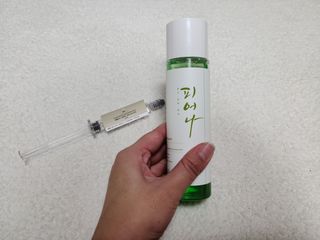 에클리스 피어나 스킨토너 — 5점을 준 리뷰어가 2022년 1월 올린 사용 사진