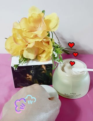 카오리온코스메틱스 사카로미세스와 시카의 만남        릴리피 릴렉싱 크림 진정한 탄력을 경험해보세요 — 5점을 준 리뷰어가 2021년 5월 올린 사용 사진